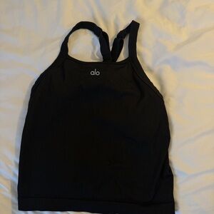 ALO Yoga Black Tank Top